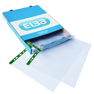 Pochettes perforées transparentes A4 Premium (lot/100)