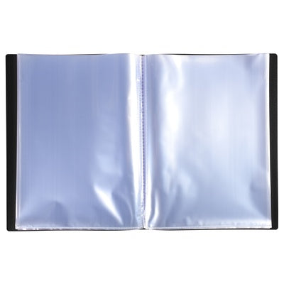 Porte-documents semi-rigide A4 100 vues - noir
