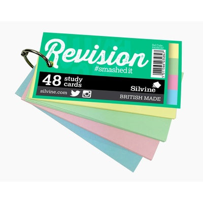 Fiches de révision Luxpad 48 fiches - Fiches colorées - 100 x 50 mm