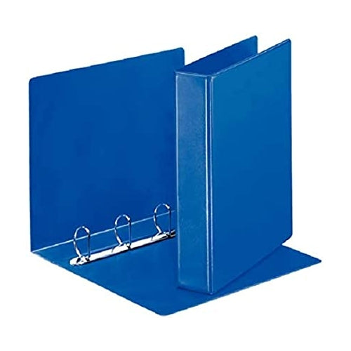 Classeur de présentation A4 4 anneaux en D 25 mm - bleu