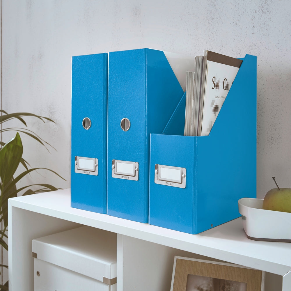 Range-revues Click & Store - bleu