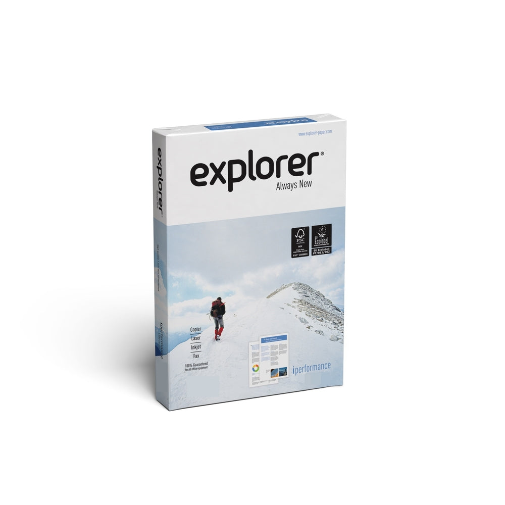 Papier blanc pour photocopieuse A4 Explorer 160 g/m² - 250 feuilles