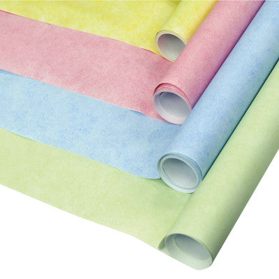 Rouleaux de papier affiche 1218 mm x 3,6 m (lot/4) - couleurs pastel