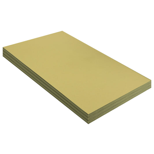 Papier de construction 100 g/m² - A2 (lot/100) - jaune