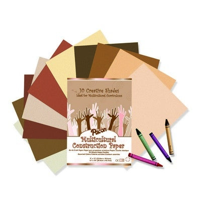 Papier couleurs de peau (lot/50)