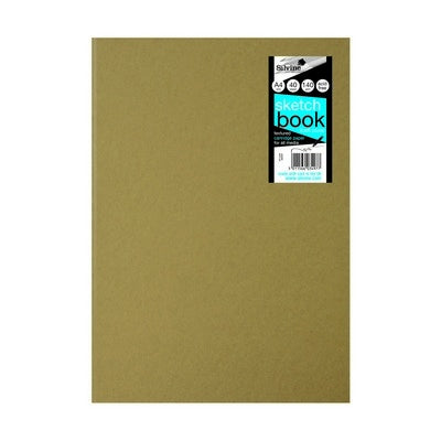 Carnet de croquis A4 portrait avec couverture kraft (lot/40)