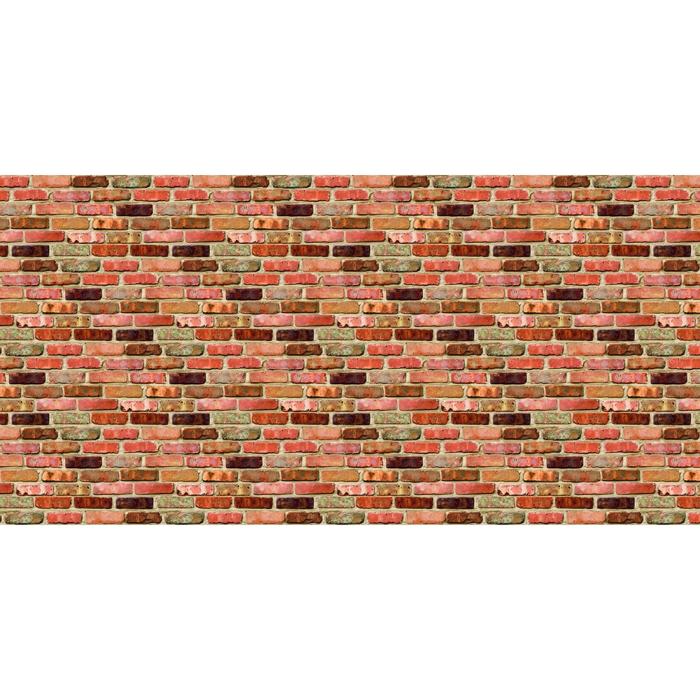 Rouleau de papier affiche 1218 mm x 15 m - motif brique recyclée