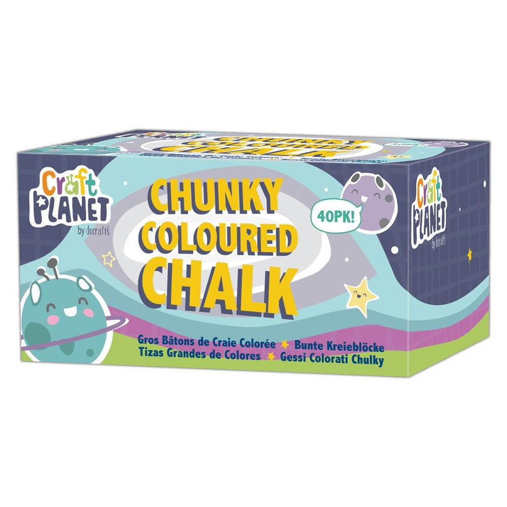 Craies Chunki boîte de 40 - couleurs
