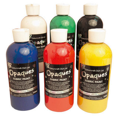 Peinture pour tissu, tubes de 300 ml (lot/12)