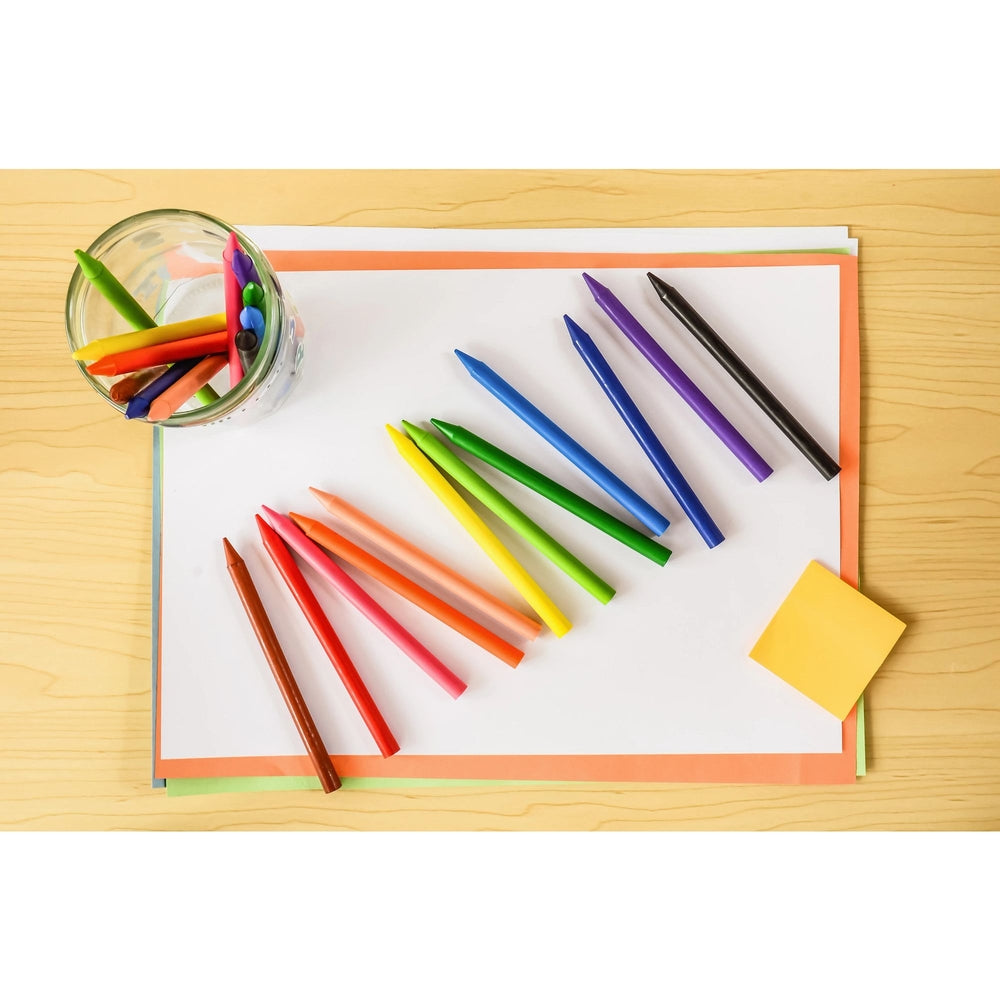 Crayons gras BIC Plastidecor (lot/24) - couleurs assorties