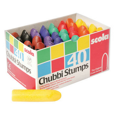 Crayons gras Chubby (lot/40)