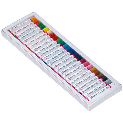 Pastels à l'huile mélangeables, coloris assortis - boîte de 24