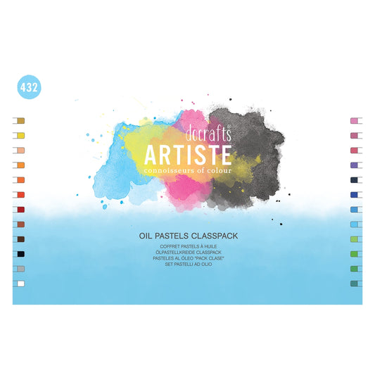 Pastels à l'huile Jumbo, couleurs assorties - boîte de 432