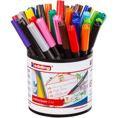 Feutres de coloriage Edding à pointe fine (lot/42)