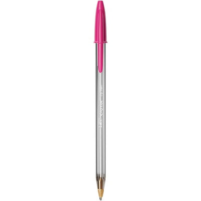 Stylos bille BIC Cristal Original et Fun Colour (lot/20) - couleurs assorties