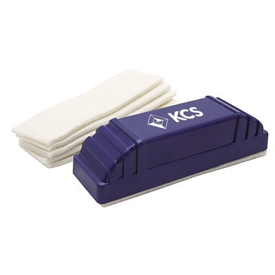 Recharges pour effaceur magnétique pour tableau blanc KCS (lot/5)