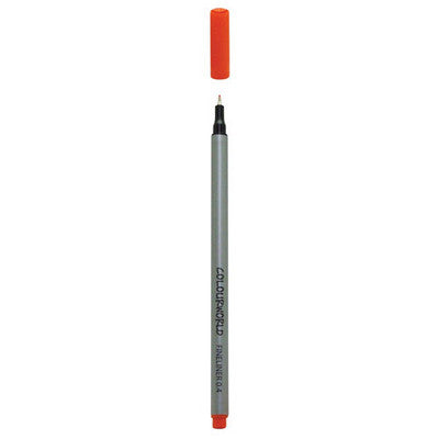 Feutres fineliners Colourworld (lot/10) - assortiment de couleurs