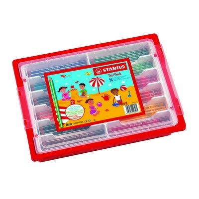 Crayons de couleur STABILO Trio épais (lot/96)