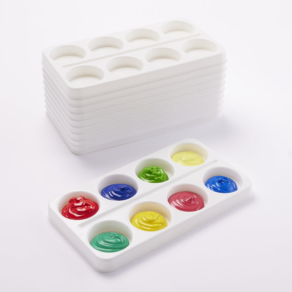Palette à peinture 8 alvéoles