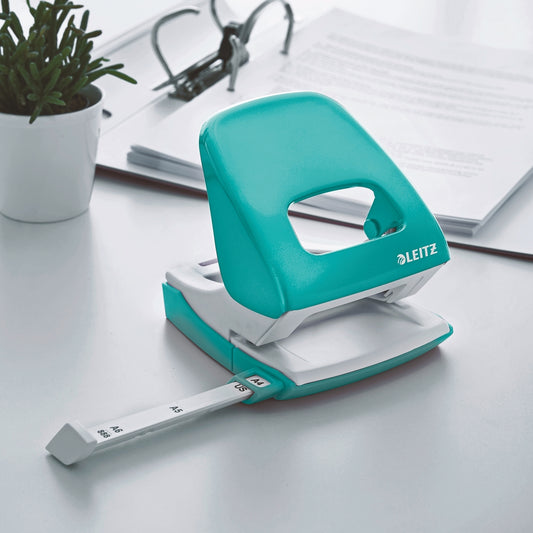 Perforateur Leitz Nexxt WOW - bleu glacier