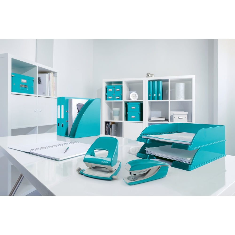 Perforateur Leitz Nexxt WOW - bleu glacier