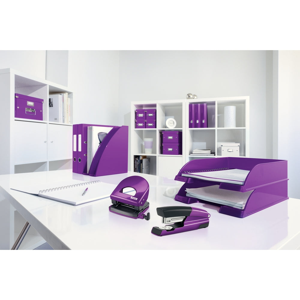 Corbeille à courrier WOW Plus - violet