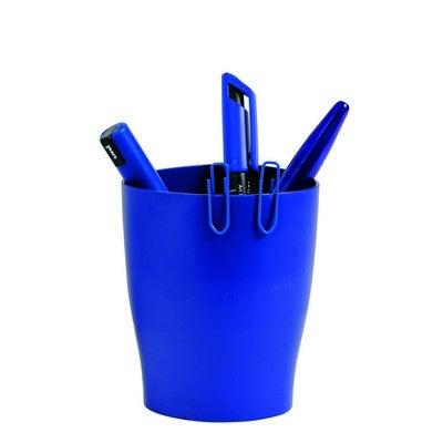 Pot à crayons Exacompta bleu