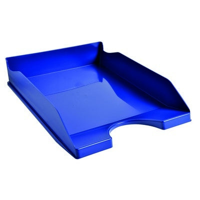 Corbeille à courrier Exacompta - bleu