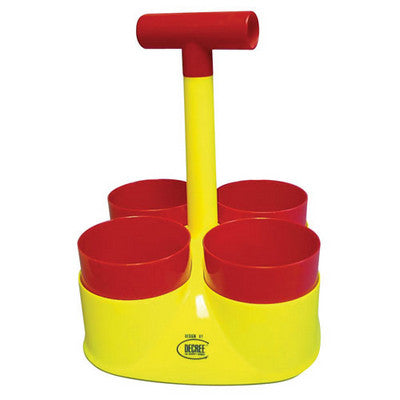 Pot à crayons avec poignée de transport