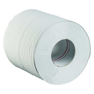 Rouleau KCS à dévidage central 1 pli 300 m blanc, (lot/6)
