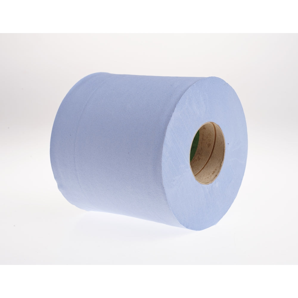 Lingettes Purely Centrefeed 2 plis 142,5 m bleues, (lot/6)