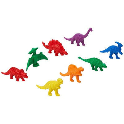 Figurines de tri dinosaures (lot/128)