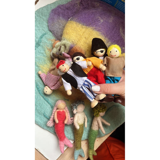 Figurines de pirates (lot/6)