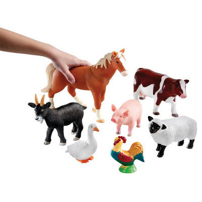 Animaux de la ferme géants (lot/7)
