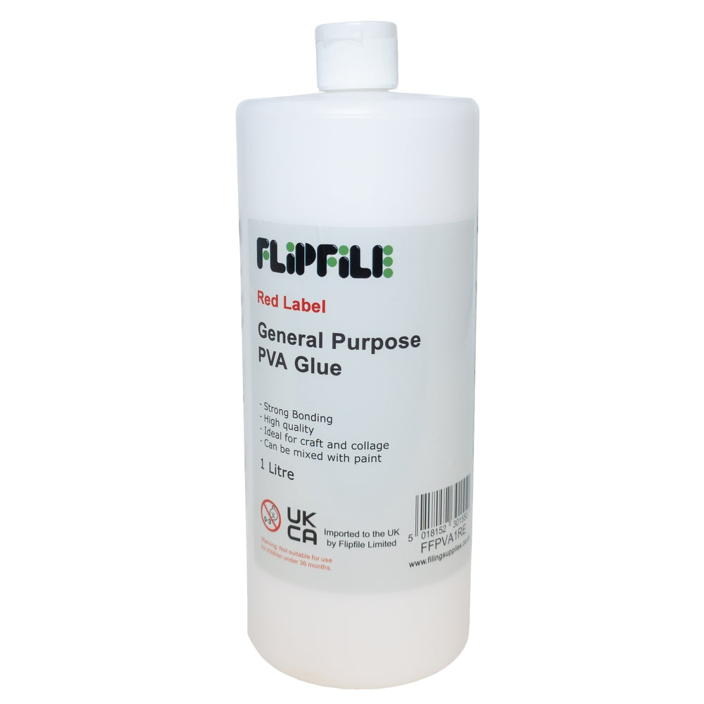 Colle PVA Flipfile Red Label - 1 litre