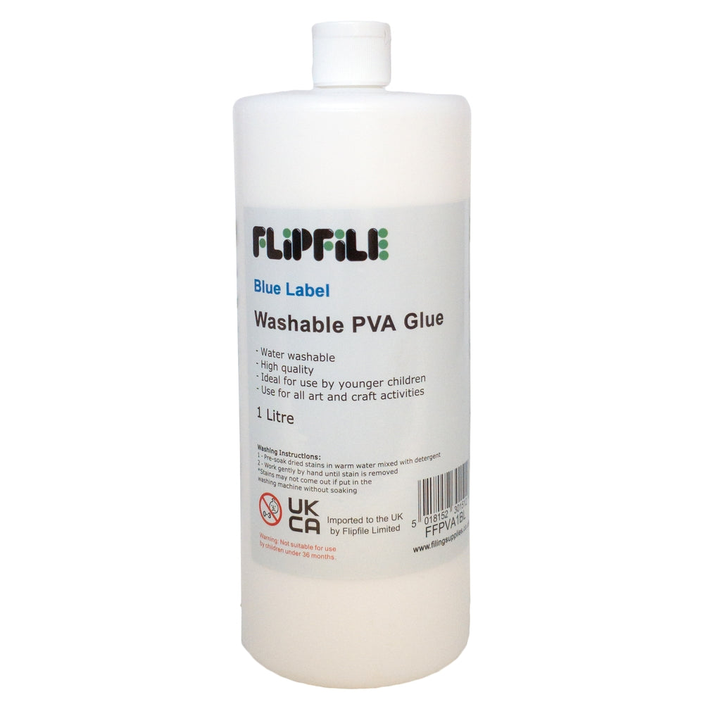 Colle PVA Flipfile Blue Label - 1 litre