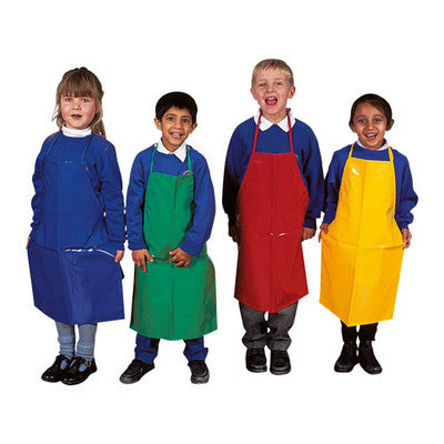 Tablier en PVC pour enfants 6-9 ans - Rouge