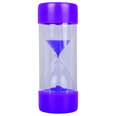 Grand sablier 15 minutes - violet