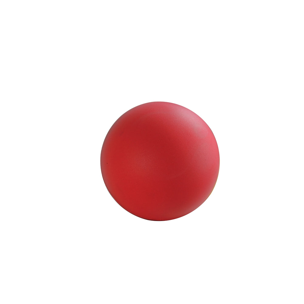 Ballon en mousse lisse rouge 16 cm