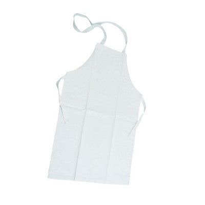 Tablier en coton blanc pour enfants 430 x 610 mm