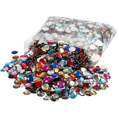 Strass ronds assortis (lot/3600)