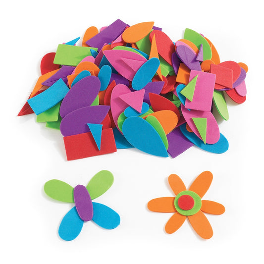 Gomettes formes en mousse (lot/1000)