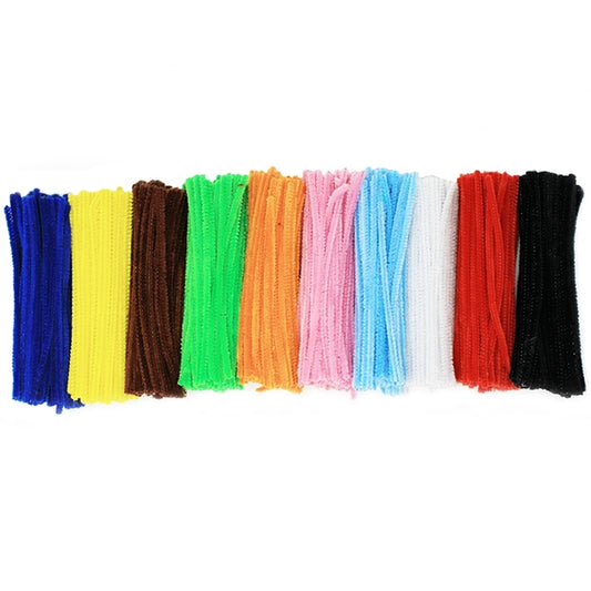 Chenilles couleurs assorties (lot/1000)