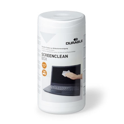 Lingettes nettoyantes pour écran - boîte de 100