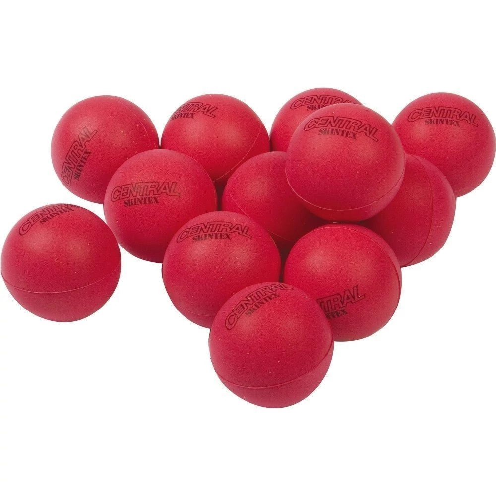 Seau de balles de tennis de table oranges