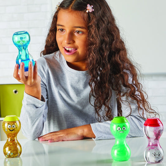 Exprimez vos sentiments - bouteilles sensorielles (lot/4)