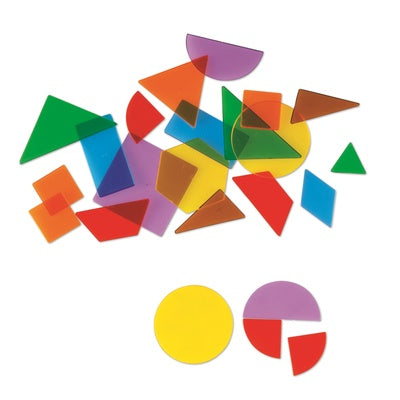 Formes géométriques translucides (lot/408)
