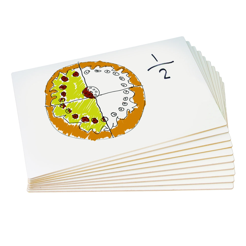 Ardoises rigides A4 Show-me unis (lot/30)