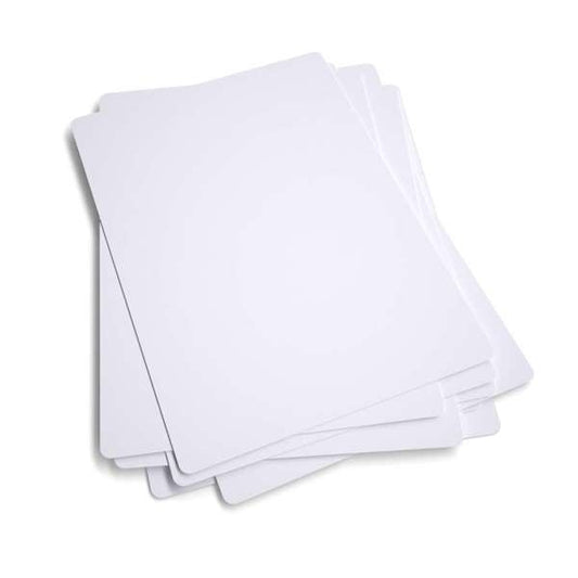 Ardoises blanches A4 économiques (lot/10)