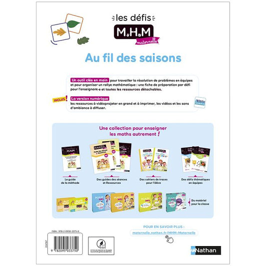 MHM - 12 défis à relever en équipes - Au fil des saisons MS/GS